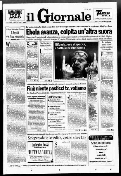 Il giornale : quotidiano del mattino